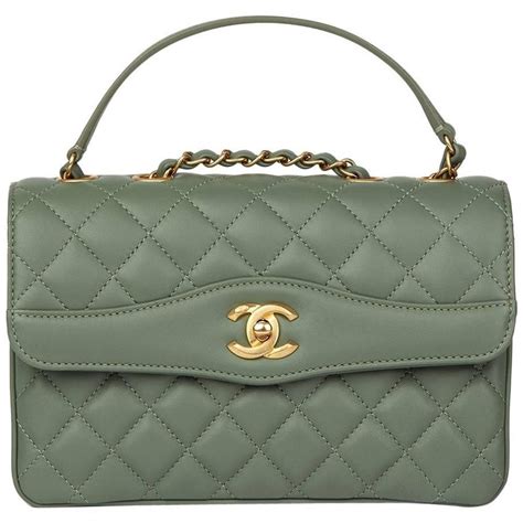 Chanel Vintage Bag Green 